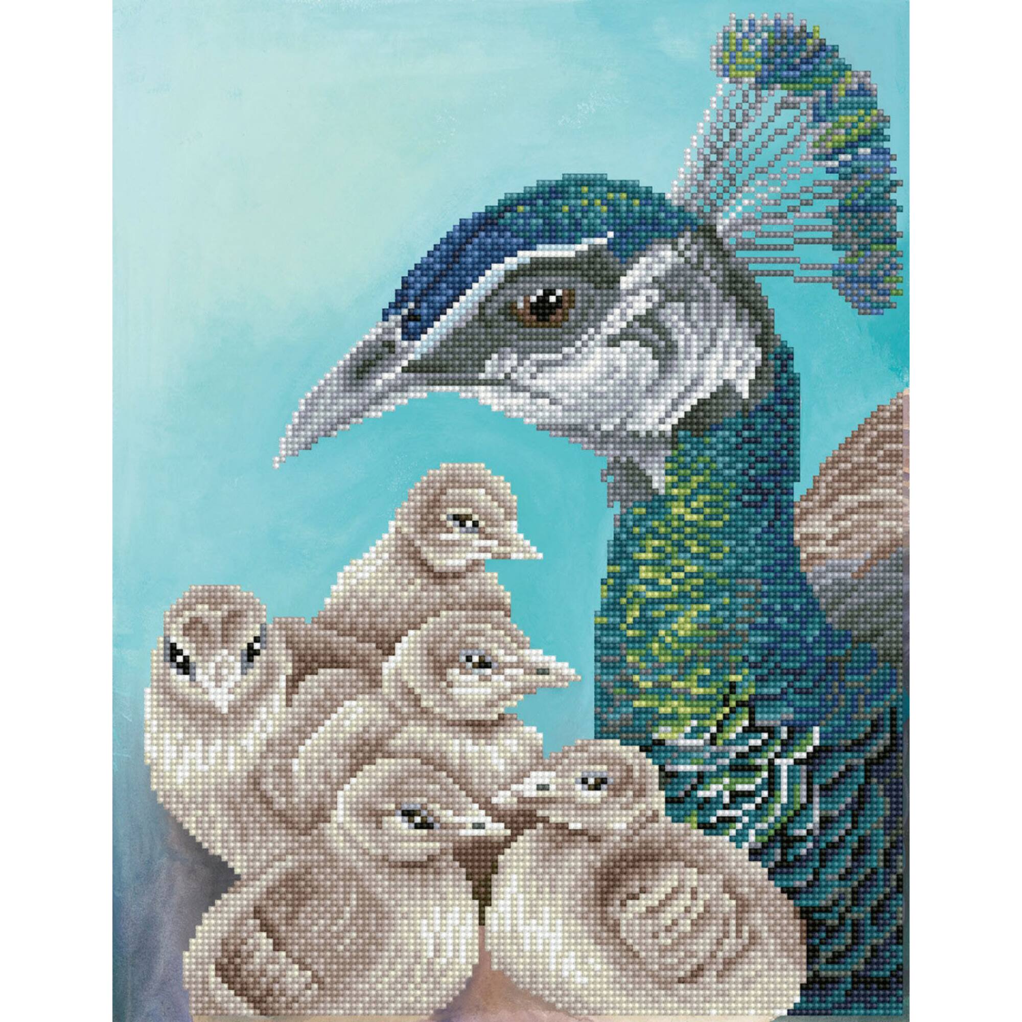 Diamond Dotz® Intermediate Mother On Guard Diamond Painting Kit